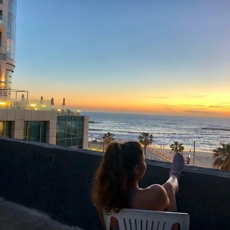 Beach Front Rooftop Apartment Tel Aviv Exteriör bild