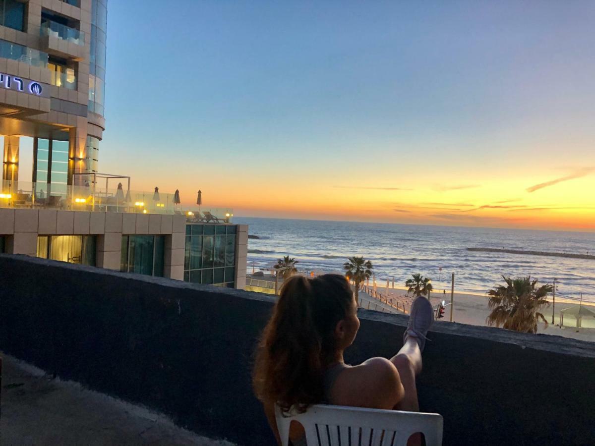 Beach Front Rooftop Apartment Tel Aviv Exteriör bild